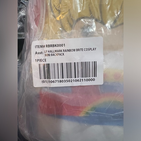 ? BNWT Loungefly Rainbow Brite Mini Backpack~Rare~Limited Edition~Vegan Leather main image 5